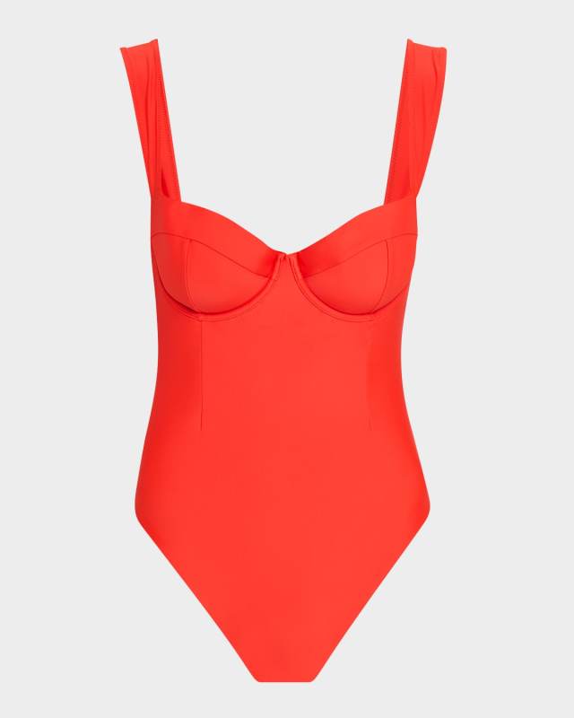 Kyle Bustier One-Piece Swimsuit